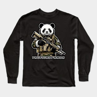 Tactical Panda Long Sleeve T-Shirt